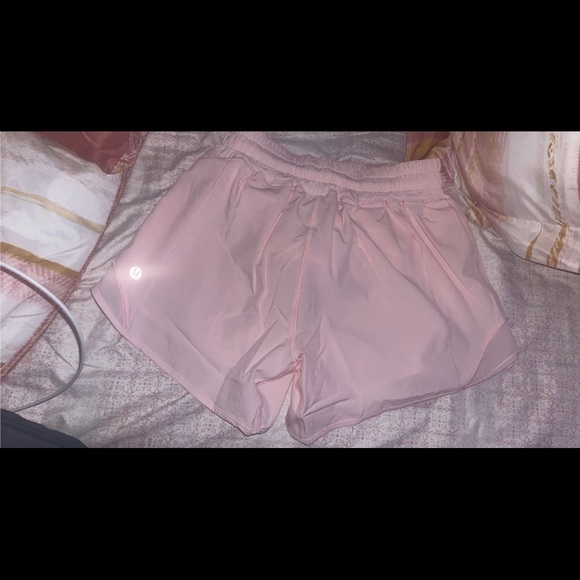 Strawberry milkshake Lululemon 4 inch shorts - Picture 4 of 6